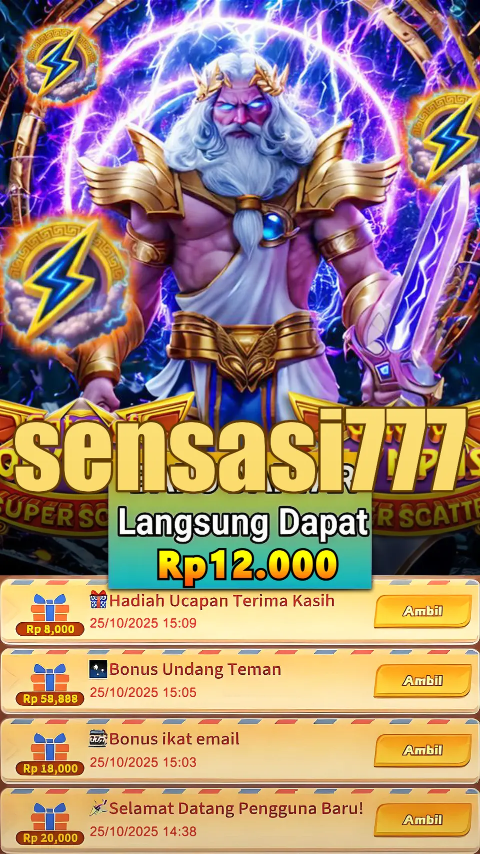 sensasi777 Masuk